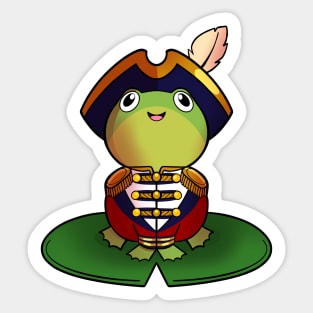 Captain Frog Sticker